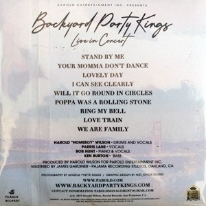 Backyard Party Kings Live CD